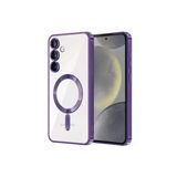 Samsung Galaxy S24 Kılıf Kross Magneticsafe Kapak - Mor