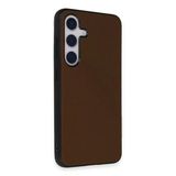 Samsung Galaxy S24 Kılıf Taft Kapak - Kahverengi