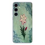 Samsung Galaxy S24 Plus Uyumlu Çiçek Deseni Baskılı Silikon Kılıf
