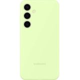 Samsung Galaxy S24+ Silikon Telefon Kılıfı Açık Yeşil