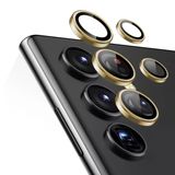 Samsung Galaxy S24 Ultra Kamera Koruyucu Gold