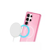 Samsung Galaxy S24 Ultra Kılıf Star Magsafe Kapak - Pembe
