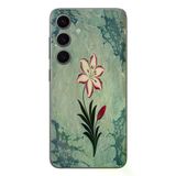 Samsung Galaxy S24 Uyumlu Çiçek Deseni Baskılı Silikon Kılıf