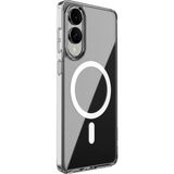 Samsung Galaxy S25 Edge Kılıf Magneticsafe Şeffaf Silikon - Şeffaf
