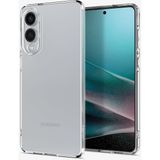 Samsung Galaxy S25 Edge Uyumlu Kılıf Zebana Şeffaf Soft Silikon Kılıf Şeffaf