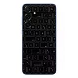 Samsung Galaxy S25 Plus Uyumlu Klavye Tuşları Baskılı Silikon Kılıf