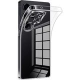 Samsung Galaxy S25 Ultra Uyumlu Yumuşak Esnek 3D Süper Şeffaf Silikon Kılıf - --