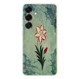 Samsung Galaxy S25 Uyumlu Çiçek Deseni Baskılı Silikon Kılıf