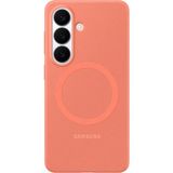 Samsung Galaxy S26 Mercan Silikon Magnet Telefon Kılıfı - Standart