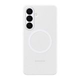 Samsung Galaxy S26+ Silikon Beyaz Magnet Kılıf
