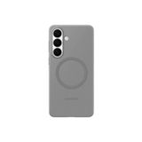Samsung Galaxy S26+ Silikon Magnet Gri Telefon Kılıfı