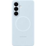 Samsung Galaxy S26+ Silikon Magnet Kılıf - Açık Mavi