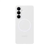 Samsung Galaxy S26+ Silikon Magnet Kılıf - Beyaz