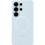 Samsung Galaxy S26 Ultra Silikon Magnet Kılıf - Açık Mavi