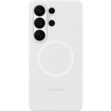 Samsung Galaxy S26 Ultra Silikon Magnet Kılıf - Beyaz