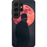 Samsung Galaxy S26 Ultra Uyumlu Mustafa Kemal Ataturk Tasarımlı Glossy Premium Kılıf - Siyah - Atatürk-290