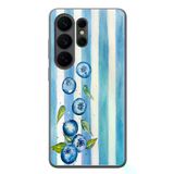 Samsung Galaxy S26 Ultra Uyumlu Yaban Mersinleri Baskılı Silikon Kılıf