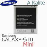 Samsung Galaxy S3 Mini i8190 Batarya 1500mAh EB-L1M7FLU EB-F1M7FL