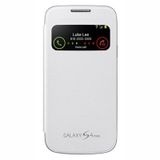 Samsung Galaxy S4 Mini Orjinal S View Cover Kılıf - Beyaz (Outlet)