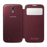 Samsung Galaxy S4 Orjinal S View Cover Kilif - Kirmizi Ef-Cı950bregww (Outlet)