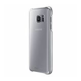 Samsung Galaxy S7 Clear Back Cover Orjinal Kılıf - Gümüş Ef-qg930csegww