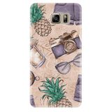 Samsung Galaxy S7 Edge ile Uyumlu Kılıf Desenli Silikon Güzel ile Uyumlu Kılıf Monkey Butterfly 1357