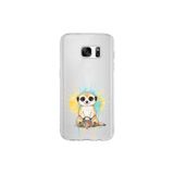Samsung Galaxy S7 ile Uyumlu Splash Mirket Tasarımlı Slimfit Şeffaf Silikon Kılıf