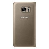 Samsung Galaxy S7 Led View Fonksiyonel Orjinal Kilif - Altin Ef-Ng930pfegww(Outlet)
