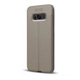 Samsung Galaxy S8 Plus Deri Görünümlü Niss Silikon Kılıf