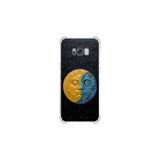 Samsung Galaxy S8 Plus ile uyumlu Köşe Korumalı Kılıf Metamorfoz Ekinoks Tasarımlı Uv Baskılı