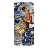 Samsung Galaxy S8 Plus İle Uyumlu Siyah My Sun, My Moon Desenli Silikon Kılıf