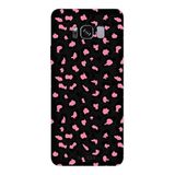 Samsung Galaxy S8 Plus İle Uyumlu Siyah Pink Savage Desenli Silikon Kılıf