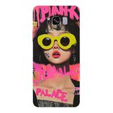 Samsung Galaxy S8 Plus İle Uyumlu Siyah Punk Princess Desenli Silikon Kılıf