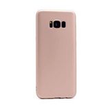Samsung Galaxy S8 Premium Silikon Kılıf Gold