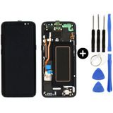 Samsung Galaxy S8 Sm-G950 Uyumlu Çıtalı Lcd Ekran Dokunmatik Siyah + Tamir Seti