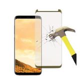 Samsung Galaxy S8 Tam Kaplayan Kavisli Cam Ekran Koruyucu
