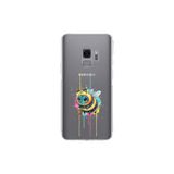 Samsung Galaxy S9 ile uyumlu Splash arı tasarımlı şeffaf silikon kılıf