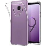 Samsung Galaxy S9 Kılıf Şeffaf Ince Esnek Silikon Kılıf Zipax-Süper