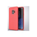 Samsung Galaxy S9 Kılıf Uzun Ömürlü ve Dayanıklı Dermiq Premium Esnek Lüks Silikon Kapak - Red