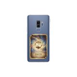 Samsung Galaxy S9 Plus ile Uyumlu Burç Kartları Balık Tasarımlı Şeffaf Silikon Kılıf