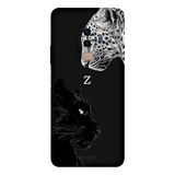 Samsung Galaxy S9 Plus İle Uyumlu Siyah Z Harfli Wild Lovers Desenli Silikon Kılıf
