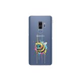 Samsung Galaxy S9 Plus ile uyumlu Splash arı tasarımlı şeffaf silikon kılıf
