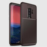 Samsung Galaxy S9 Plus Kılıf Karbon Görünümlü Silikon Zipax-Zr-Negro