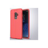 Samsung Galaxy S9 Plus Kılıf Uzun Ömürlü ve Dayanıklı Dermiq Premium Esnek Lüks Silikon Kapak - Red