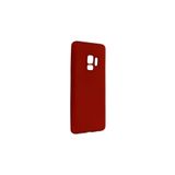 Samsung Galaxy S9 Premium Silikon Kılıf Bordo