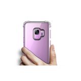 Samsung Galaxy S9 Şeffaf Kılıf Köşelerde Darbelere Karşı Ultra Kalınlık Antishock