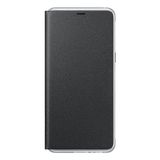 Samsung Galaxy Siyah A8 (2018) Neon Flip Kılıf- EF-FA530PBEGWW