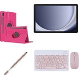 Samsung Galaxy Tab A11+ 11''inch (Plus) 6/128GB Tablet+Gold Kalem+Pembe Kılıf+Pembe Klavye Mouse - Grafit Grisi - 6 GB