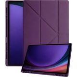 Samsung Galaxy Tab A11 Kalemlikli Mars Tablet Kılıfı - Mürdüm