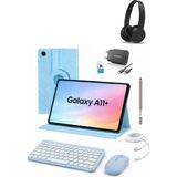 Samsung Galaxy Tab A11 Plus 11'' 8gb 256GB Tablet+Kılıf+Klavye+Mouse+Şarj Başlık+Kulaklık (Kalem Hediye) - Mavi